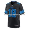 NFL11d26eG05-540240 Mens Nike Isaac Teslaa Black Detroit Lions Alternate Game Player Jersey