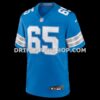 Mens Nike Seth Mclaughlin Blue Detroit Lions Team Game Jersey