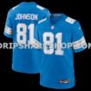 NFL11d6e3M01-cb8a17 Mens Nike Calvin Johnson Blue Detroit Lions Team Retired Game Jersey
