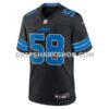 Mens Nike Penei Sewell Black Detroit Lions 2nd Alternate Game Jersey