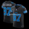 Mens Nike Aidan Hutchinson Black Detroit Lions Alternate Vapor Fuse Elite Jersey