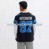 Mens Nike Aidan Hutchinson Black Detroit Lions Alternate Vapor Fuse Elite Jersey