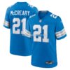 Mens Nike Roger Mccreary Blue Detroit Lions Team Game Jersey