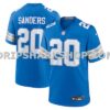 Mens Nike Barry Sanders Blue Detroit Lions Retired Player Game Jersey
