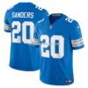 Mens Nike Barry Sanders Blue Detroit Lions Vapor Fuse Limited Jersey