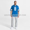 Mens Nike Greg Dortch Blue Detroit Lions Team Game Jersey