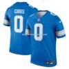 NFL11eef7G04-3e421b Mens Nike Jahmyr Gibbs Blue Detroit Lions Legend Player Performance Top