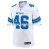 Mens Nike Jack Campbell White Detroit Lions White Game Jersey