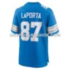 Mens Nike Sam Laporta Blue Detroit Lions Game Jersey