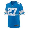 Mens Nike Arthur Maulet Blue Detroit Lions Team Game Jersey