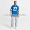 Mens Nike Arthur Maulet Blue Detroit Lions Team Game Jersey