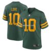 NFL1203deG04-5498b5 Mens Nike Jordan Love Green Green Bay Packers Alternate Game Jersey