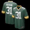 Mens Nike Nick Niemann Green Green Bay Packers Team Game Jersey