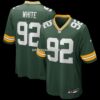 Mens Nike Reggie White Green Green Bay Packers Game Retired Player Jersey