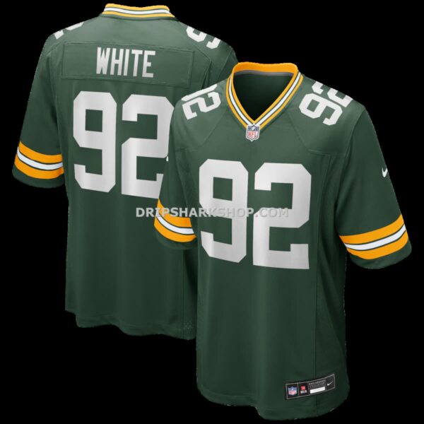 Mens Nike Reggie White Green Green Bay Packers Game Retired Player Jersey