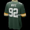 Mens Nike Reggie White Green Green Bay Packers Game Retired Player Jersey