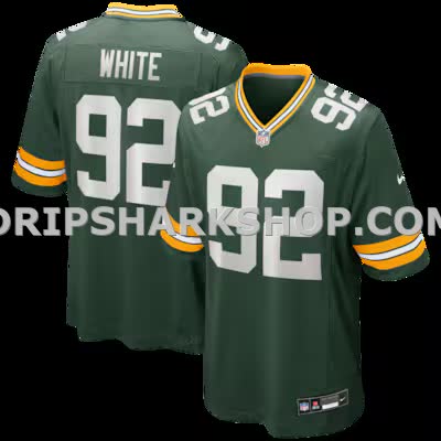 Mens Nike Reggie White Green Green Bay Packers Game Retired Player Jersey