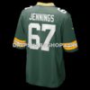 Mens Nike Donovan Jennings Green Green Bay Packers Team Game Jersey