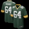 Mens Nike Jerry Kramer Green Green Bay Packers Game Retired Player Jersey