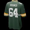 Mens Nike Jerry Kramer Green Green Bay Packers Game Retired Player Jersey
