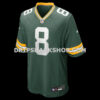 Mens Nike Josh Jacobs Green Green Bay Packers Team Game Jersey