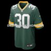 Mens Nike Chris Brooks Green Green Bay Packers Team Game Jersey