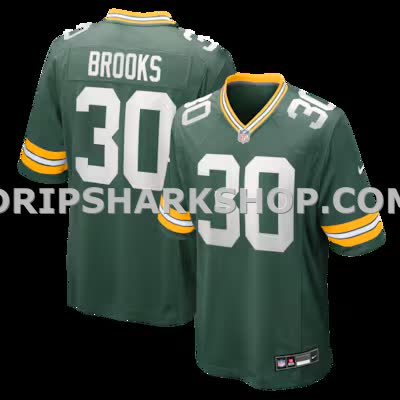 Mens Nike Chris Brooks Green Green Bay Packers Team Game Jersey