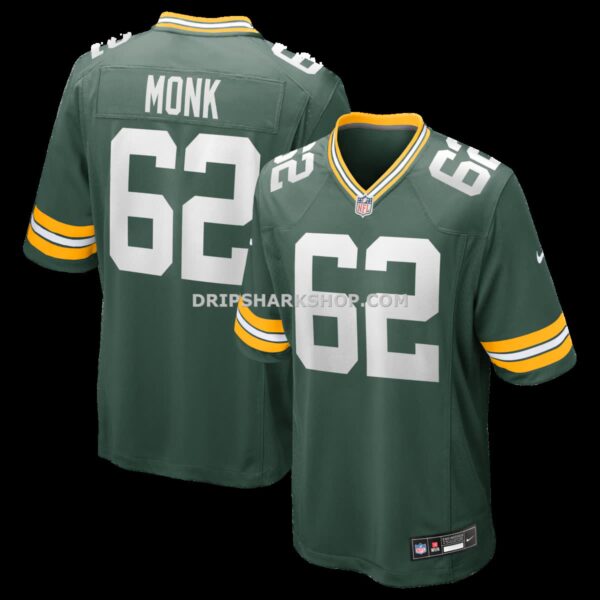 NFL12326fG04-b4b222 Mens Nike Jacob Monk Green Green Bay Packers Game Jersey
