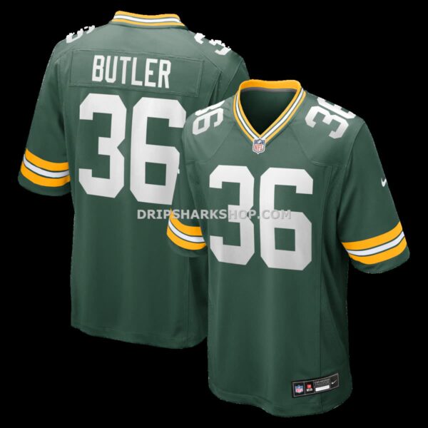 NFL12339aG04-6c3a17 Mens Nike Leroy Butler Green Green Bay Packers Retired Player Game Jersey
