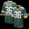 NFL12339aM01-1cec65 Mens Nike Leroy Butler Green Green Bay Packers Retired Player Game Jersey