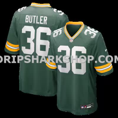 Mens Nike Leroy Butler Green Green Bay Packers Retired Player Game Jersey
