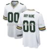 NFL123670M01-62da13 Mens Nike White Green Bay Packers Custom Game Jersey Pi3889000