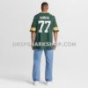 Mens Nike Jordan Morgan Green Green Bay Packers Player Game Jersey