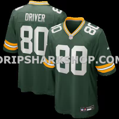Mens Nike Donald Driver Green Green Bay Packers Game Retired Player Jersey