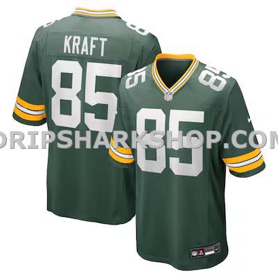 Mens Nike Tucker Kraft Green Green Bay Packers Game Jersey