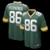 Mens Nike John Fitzpatrick Green Green Bay Packers Team Game Jersey