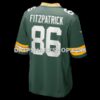 Mens Nike John Fitzpatrick Green Green Bay Packers Team Game Jersey