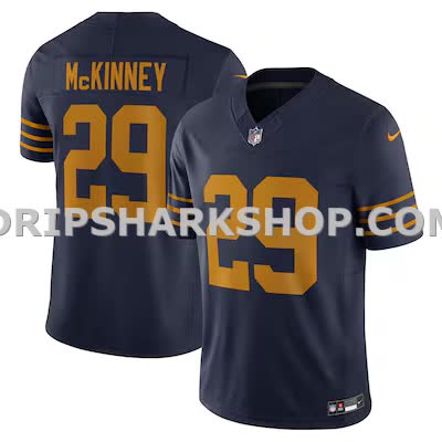 Mens Nike Xavier Mckinney Navy Green Bay Packers The 1923 Classic Vapor Fuse Limited Jersey