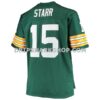 Mens Mitchell And Ness Bart Starr Green Green Bay Packers Big And Tall 1968 Retired Player Replica Jersey Pi4038000