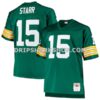 Mens Mitchell And Ness Bart Starr Green Green Bay Packers Big And Tall 1968 Retired Player Replica Jersey Pi4038000