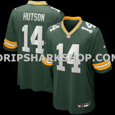 Mens Nike Don Hutson Green Green Bay Packers Game Retired Player Jersey