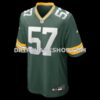 Mens Nike Brenton Cox Jr Green Green Bay Packers Game Jersey