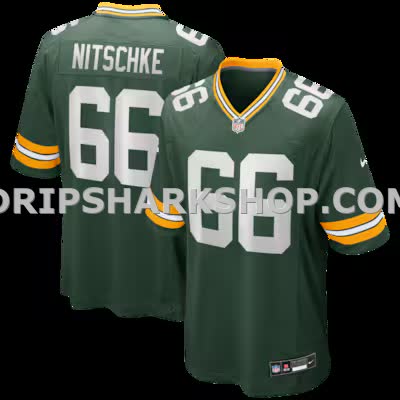 Mens Nike Ray Nitschke Green Green Bay Packers Game Retired Player Jersey