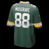 Mens Nike Luke Musgrave Green Green Bay Packers Game Jersey