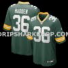NFL1278c4M01-16f719 Mens Nike Kamal Hadden Green Green Bay Packers Team Game Jersey