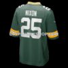 Mens Nike Keisean Nixon Green Green Bay Packers Game Player Jersey