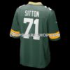 Mens Nike Josh Sitton Green Green Bay Packers Retired Game Jersey