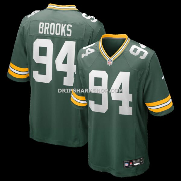 Mens Nike Karl Brooks Green Green Bay Packers Game Jersey