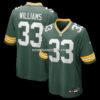 Mens Nike Evan Williams Green Green Bay Packers Game Jersey