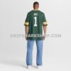 NFL1296a4G11-a0349f Mens Nike Number 1 Dad Green Green Bay Packers Game Jersey